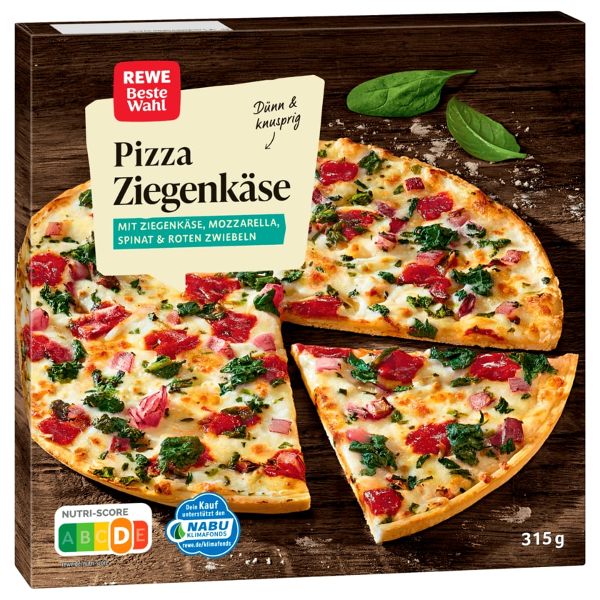 REWE Beste Wahl Pizza Classica Ziegenkäse 315g